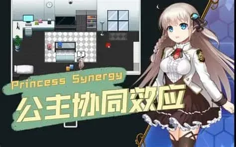 公主协同效应 RPG 场景图